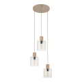 SIERRA WOOD LAMPA WISZĄCA 3XE27 11801 TK Lighting