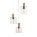 SIERRA WOOD LAMPA WISZĄCA 3XE27 11801 TK Lighting