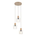 SIERRA WOOD LAMPA WISZĄCA 3XE27 11801 TK Lighting