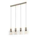 SIERRA WOOD LAMPA WISZĄCA 4XE27 11802 TK Lighting