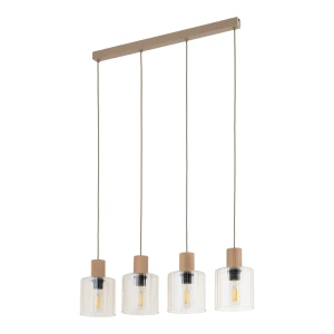 SIERRA WOOD LAMPA WISZĄCA 4XE27 11802 TK Lighting