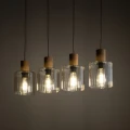SIERRA WOOD LAMPA WISZĄCA 4XE27 11802 TK Lighting