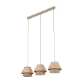 KALUM WOOD LAMPA WISZĄCA 3XE27 11810 TK Lighting