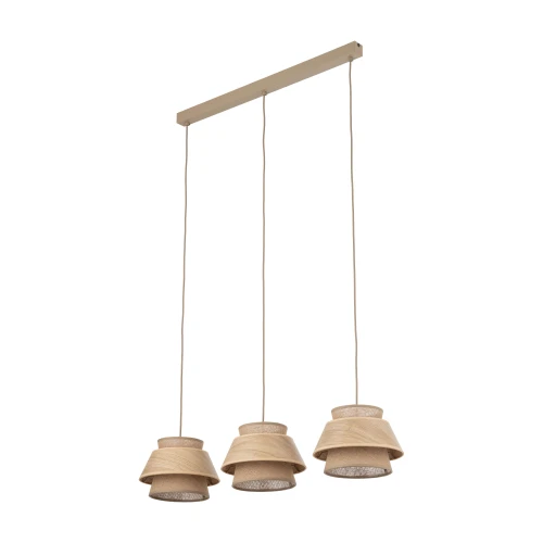 KALUM WOOD LAMPA WISZĄCA 3XE27 11810 TK Lighting