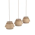KALUM WOOD LAMPA WISZĄCA 3XE27 11810 TK Lighting