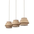 KALUM WOOD LAMPA WISZĄCA 3XE27 11810 TK Lighting