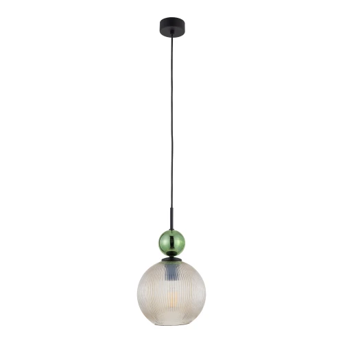 SOPHIA BIG GREEN COGNAC LAMPA WISZĄCA 1XE27 10930 TK Lighting