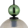 SOPHIA BIG GREEN COGNAC LAMPA WISZĄCA 1XE27 10930 TK Lighting