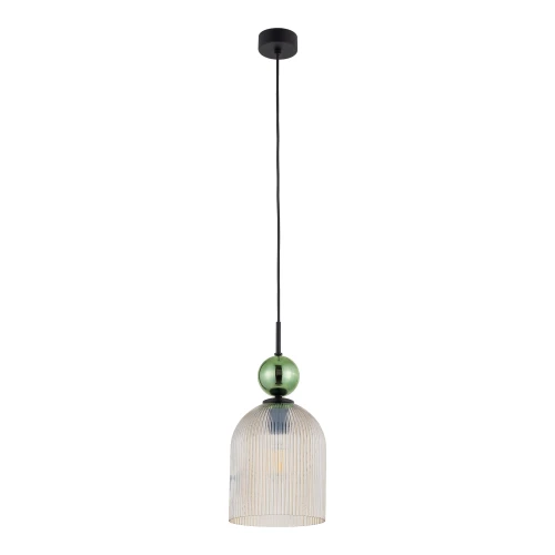 SOPHIA BIG GREEN COGNAC LAMPA WISZĄCA 1XE27 10776 TK Lighting