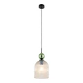 SOPHIA BIG GREEN COGNAC LAMPA WISZĄCA 1XE27 10776 TK Lighting