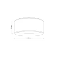 Lampa sufitowa JUTA kolor Biały 5798 TK Lighting