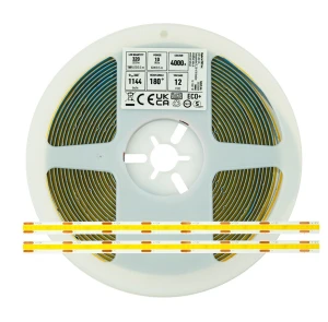 Taśma LED COB linia świetlna 10W barwa neutralna 4000K Rolka 5mb