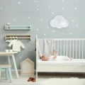 CLOUD NEW WHITE KINKIET 1XG9 11267 TK Lighting