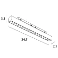 Maxlight N9004N Raster obrotowy 18W  On/Off - MICRO11