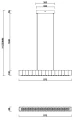 Lampa wisząca SAVOY P0697 Maxlight