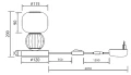 Lampa stołowa MODERN T0071 Maxlight