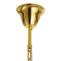 Lampa wisząca SPLENDORE 80 cm - żyrandol złoto-kryształowy DN915-80P Step into Design