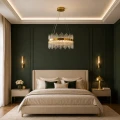 Lampa wisząca HESTIA 60 cm – żyrandol LED, złoty połysk ST-4999-60 mirror gold Step into Design