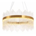 Lampa wisząca HESTIA 60 cm – żyrandol LED, złoty połysk ST-4999-60 mirror gold Step into Design
