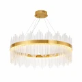 Lampa wisząca HESTIA 80 cm – żyrandol LED, złoty połysk ST-4999-80 mirror gold Step into Design