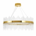 Lampa wisząca HESTIA 80 cm – żyrandol LED, złoty połysk ST-4999-80 mirror gold Step into Design