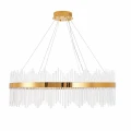 Lampa wisząca HESTIA 100 cm – żyrandol LED, złoty połysk ST-4999-100 mirror gold Step into Design