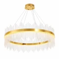 Lampa wisząca HESTIA 100 cm – żyrandol LED, złoty połysk ST-4999-100 mirror gold Step into Design