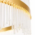 Lampa wisząca HESTIA 100 cm – żyrandol LED, złoty połysk ST-4999-100 mirror gold Step into Design