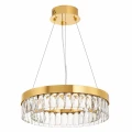 Lampa wisząca ALEXIS 40 cm - żyrandol złoty kryształowy ST-8876P-40 mirror gold Step into Design