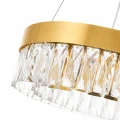 Lampa wisząca ALEXIS 40 cm - żyrandol złoty kryształowy ST-8876P-40 mirror gold Step into Design