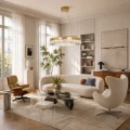Lampa wisząca ALEXIS 60 cm - żyrandol złoty kryształowy ST-8876P-60 mirror gold Step into Design