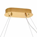 Lampa wisząca ADONIS 100 cm - żyrandol złoty z kryształami ST-8877P-100 Step into Design