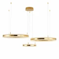 Lampa wisząca ARKADIA LED Trio 40/60/80 cm – złoty połysk ST-6376-40+60+80 mirror gold Step into Design