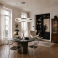 Lampa wisząca ARKADIA LED 80 cm - tytanowa ST-6376-80 tytan Step into Design