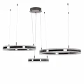 Lampa wisząca ARKADIA LED Trio 40/60/80 cm – tytan ST-6376-40+60+80 tytan Step into Design