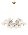 Lampa wisząca CHIC-6, biało złota 90 cm ST-DL-2969P-6 Step into Design
