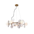 Lampa wisząca CHIC-9, biało złota 75 cm ST-DL-2969P-9 Step into Design