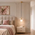 Lampa wisząca CHIC-1, 20 cm - biało złota ST-DL-2969P1 Step into Design