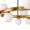 Lampa wisząca MOLECULA 60 cm złoto szczotkowane NOW-10882-60 gold Step into Design