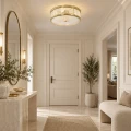Plafon sufitowy MAGNUS 38 cm - złoty połysk NOW-D10208 mirror gold Step into Design