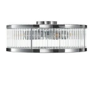 Plafon sufitowy MAGNUS 38 cm - chromowy NOW-D10208 chrome Step into Design