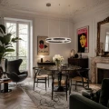 Lampa wisząca ARKADIA LED 60 cm - tytanowa ST-6376-60 tytan Step into Design