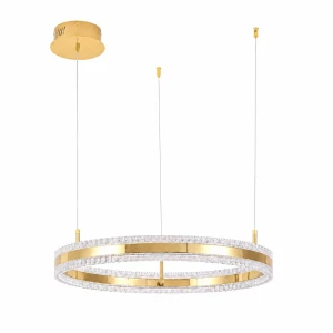 Lampa wisząca ARKADIA LED 60 cm - złoty połysk ST-6376-60 mirror gold Step into Design