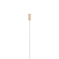 Lampa wisząca MODERNO 80 cm - kremowa z białymi kloszami DN1506 beige Step into Design