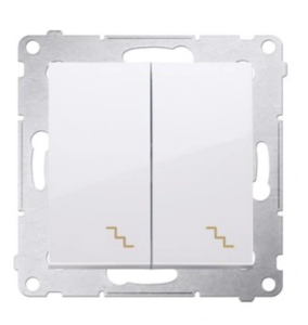 KONTAKT SIMON54 DW6/2.01/11 ŁĄCZNIK SCHODOWY PODW. BIAŁY