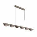 Lampa wisząca NAMI LINE 143 cm - LED, szary szczotkowany ST-3602-6-LONG Step into Design