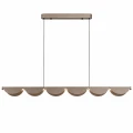 Lampa wisząca NAMI LINE 143 cm - LED, szary szczotkowany ST-3602-6-LONG Step into Design
