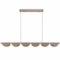 Lampa wisząca NAMI LINE 143 cm - LED, szary szczotkowany ST-3602-6-LONG Step into Design