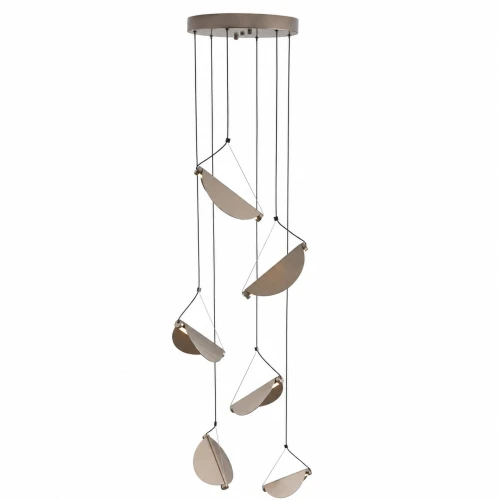 Lampa wisząca NAMI-6 - LED, szary szczotkowany 240 cm ST-3602A-6 Step into Design