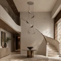 Lampa wisząca NAMI-6 - LED, szary szczotkowany 240 cm ST-3602A-6 Step into Design